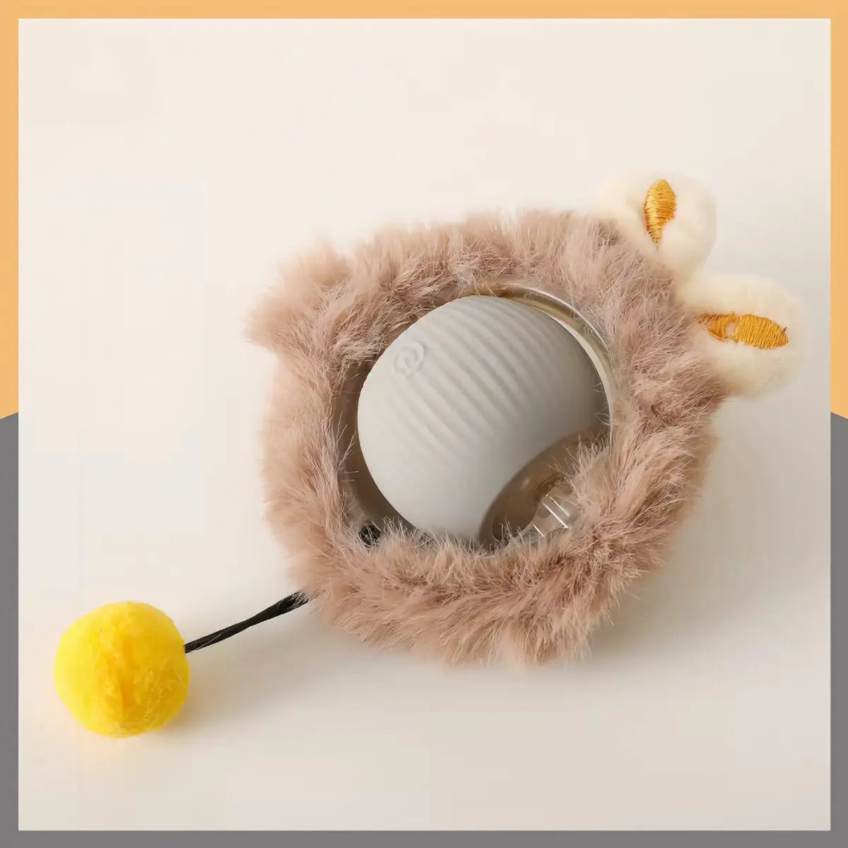 Cat&Dog Toy Interactive Ball with Bird Chirping Sound USB Rechargeable Anti-Depression Fun Gift for Cats&Dogs Smart Motion Sensor Anti-Lost Chew-Resistant Design Ultra-Quiet Operation Long-Lasting Battery Multi-Surface Compatibility,Dog Products, Cat Toys