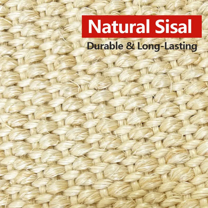 Ultimate Durable Cat Scratch Pads - Versatile Sisal Scratcher for All Cat Breeds - Easy to Use Wall & Sofa Claw Grinding Accessories