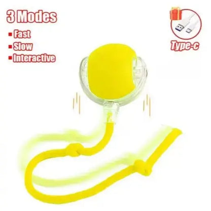 Cat&Dog Toy Interactive Ball with Bird Chirping Sound USB Rechargeable Anti-Depression Fun Gift for Cats&Dogs Smart Motion Sensor Anti-Lost Chew-Resistant Design Ultra-Quiet Operation Long-Lasting Battery Multi-Surface Compatibility,Dog Products, Cat Toys